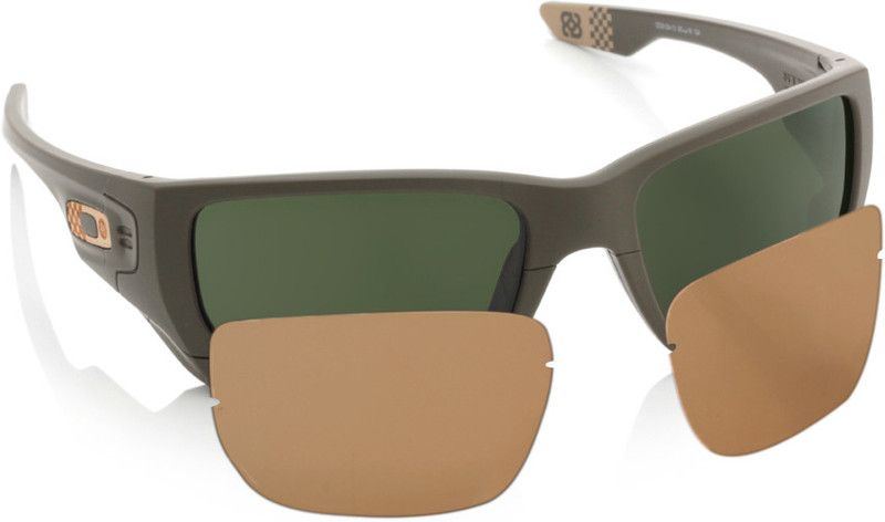 Round Sunglass  (For Men, Green)