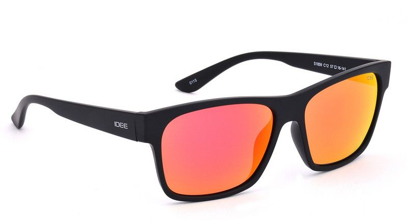 Mirrored Wayfarer Sunglasses (Free Size)  (For Men & Women, Grey, Pink)