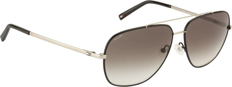 Gradient Aviator Sunglasses (Free Size)  (For Men & Women, Grey)