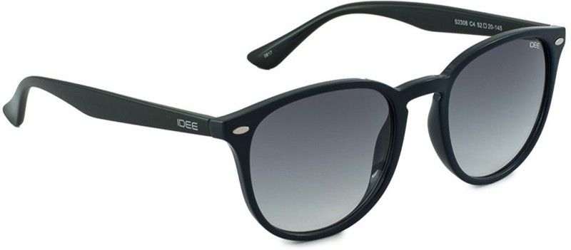 UV Protection Oval Sunglasses (52)  (For Men & Women, Grey)