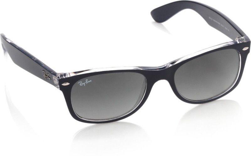 Wayfarer Sunglasses (52)  (For Women, Grey)
