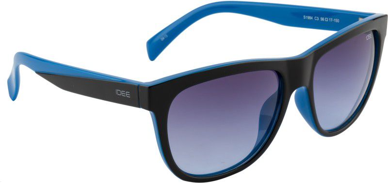 Gradient Wayfarer Sunglasses (56)  (For Men & Women, Grey)