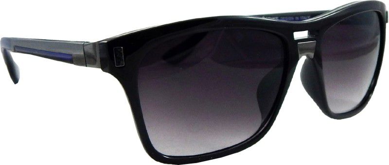 UV Protection, Gradient Round Sunglasses (Free Size)  (For Men & Women, Black)
