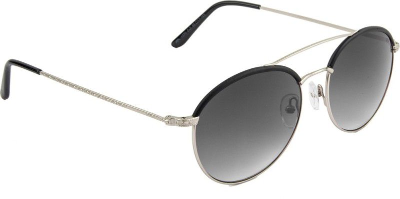 Gradient Round Sunglasses (53)  (For Men & Women, Grey)