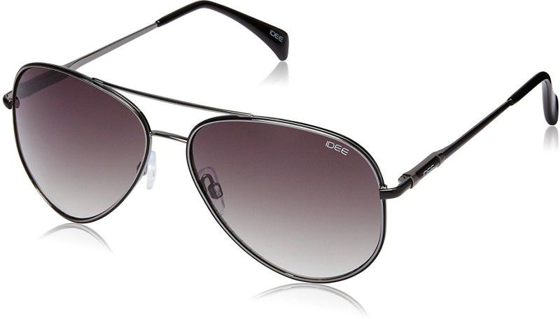 Gradient Aviator Sunglasses (59)  (For Men & Women, Grey, Blue)
