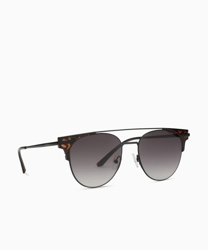 Gradient Clubmaster Sunglasses (51)  (For Men, Grey)