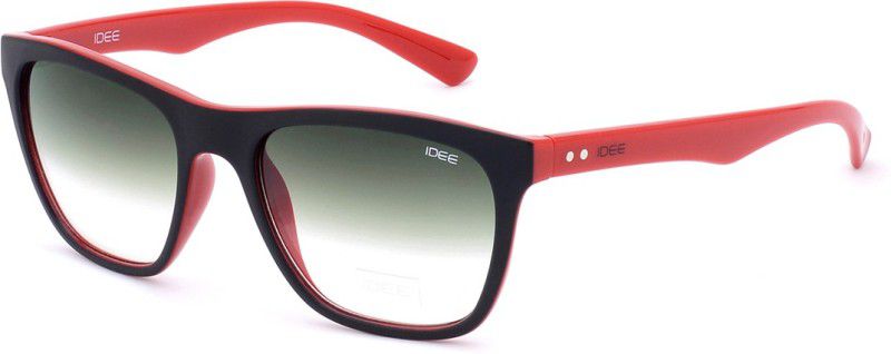 Gradient, UV Protection Wayfarer Sunglasses (53)  (For Men & Women, Green)