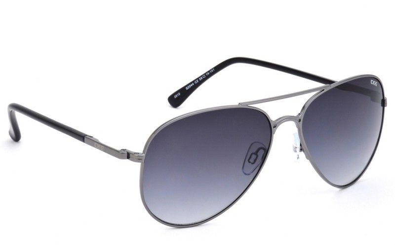 Gradient Aviator Sunglasses (Free Size)  (For Men, Grey)