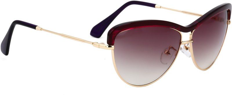 UV Protection Cat-eye Sunglasses (Free Size)  (For Women, Black)