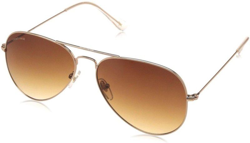 Gradient Aviator Sunglasses (Free Size)  (For Men, Brown)