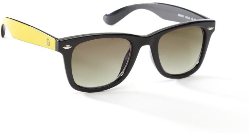Gradient Wayfarer Sunglasses (53)  (For Men & Women, Grey)