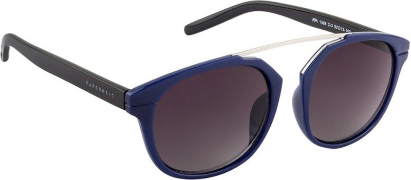 UV Protection Round Sunglasses (53)  (For Men & Women, Grey)