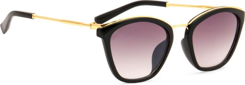 UV Protection Rectangular Sunglasses (58)  (For Women, Violet)