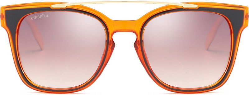 Gradient Rectangular Sunglasses (58)  (For Men & Women, Multicolor)