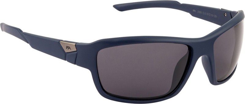 Polarized Sports Sunglasses (Free Size)  (For Men, Blue)