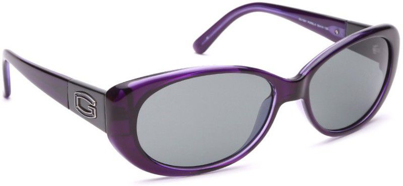 UV Protection Oval Sunglasses (Free Size)  (For Women, Grey)