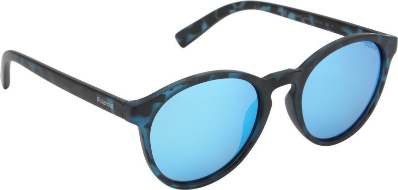 Mirrored Round Sunglasses (47)  (For Boys, Blue)