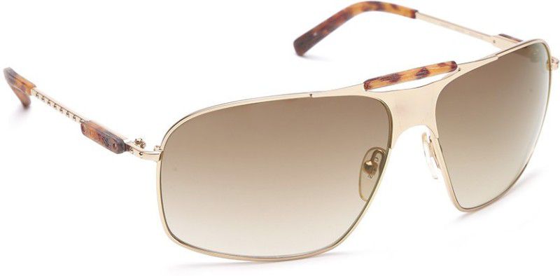 Gradient Over-sized Sunglasses  (For Men & Women, Brown)