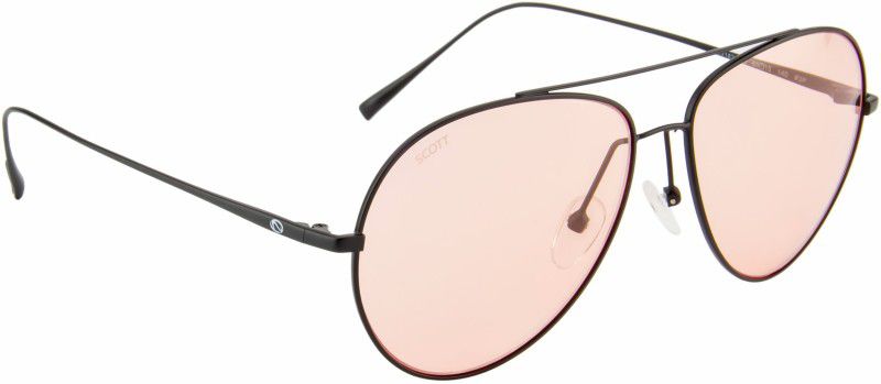 UV Protection Aviator Sunglasses (60)  (For Men & Women, Pink)