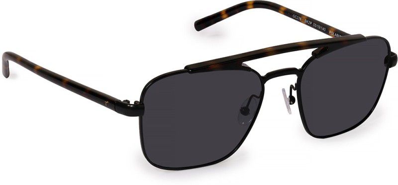Polarized Aviator Sunglasses (Free Size)  (For Men, Grey)