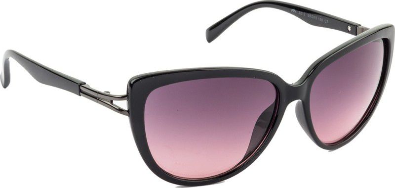 Gradient Over-sized Sunglasses (Free Size)  (For Men & Women, Pink)