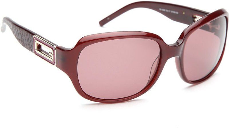 Gradient Over-sized Sunglasses (Free Size)  (For Women, Pink)