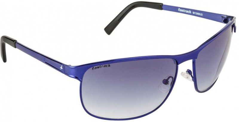 UV Protection Rectangular Sunglasses (Free Size)  (For Women, Blue)