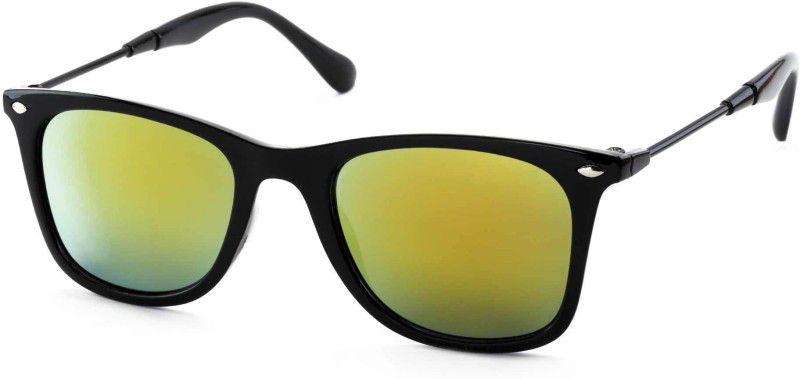 UV Protection Wayfarer Sunglasses (51)  (For Men & Women, Black, Grey, Yellow)