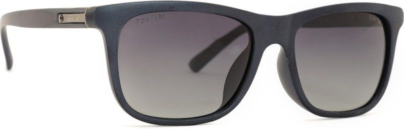 Polarized Wayfarer Sunglasses (57)  (For Men & Women, Blue)