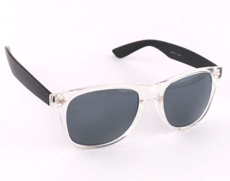 Wayfarer Sunglasses (53)  (For Men, Grey)