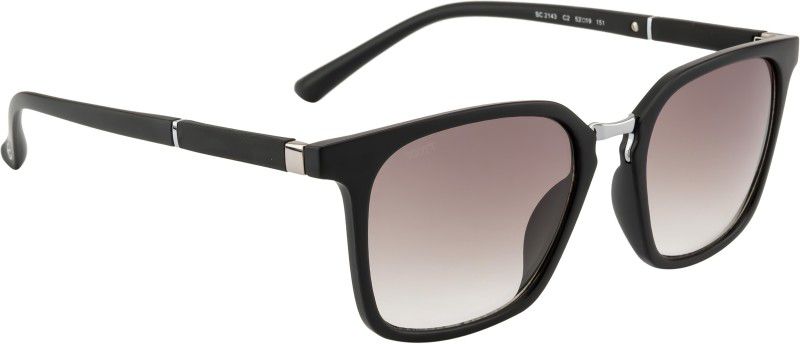 Gradient Wayfarer Sunglasses (52)  (For Men & Women, Green)