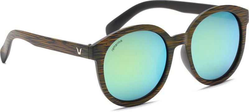 UV Protection Round Sunglasses (Free Size)  (For Women, Multicolor)