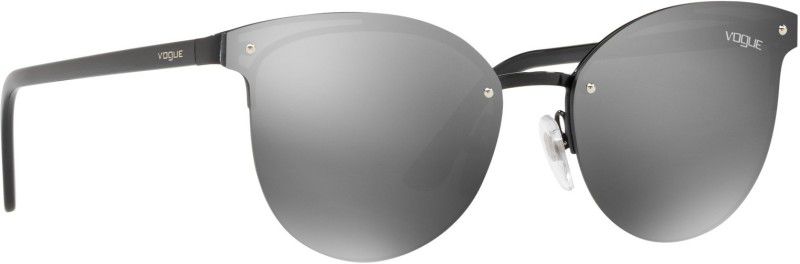 UV Protection Cat-eye Sunglasses (60)  (For Women, Grey)