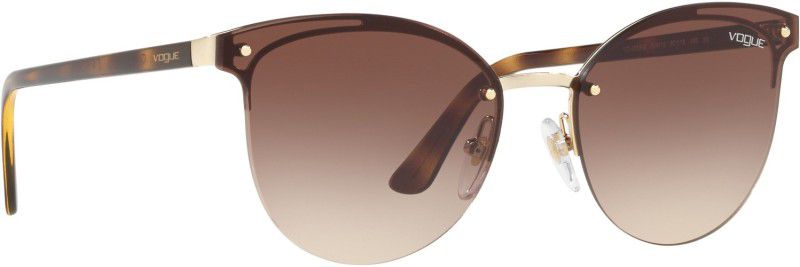 UV Protection Cat-eye Sunglasses (60)  (For Women, Brown)
