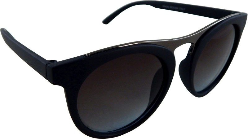 UV Protection, Gradient Oval Sunglasses (54)  (For Men & Women, Blue)
