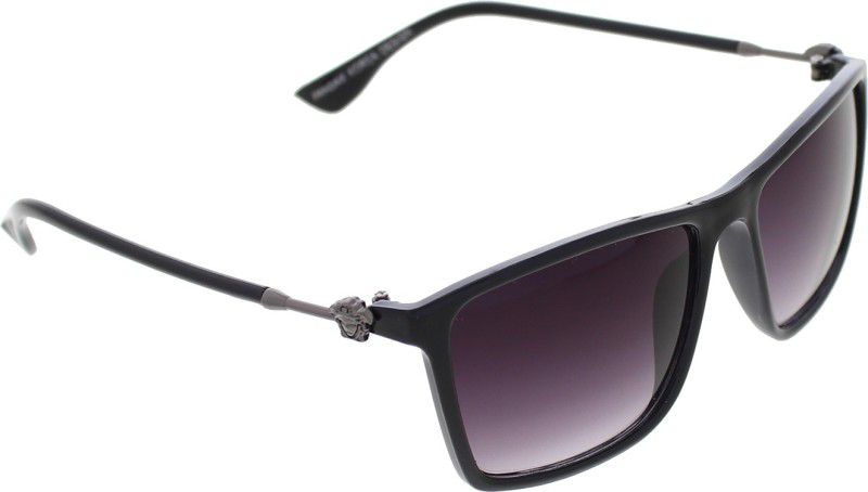 Gradient, UV Protection Wayfarer Sunglasses (53)  (For Women, Grey)