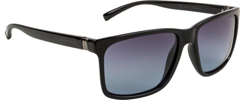 Polarized Wayfarer Sunglasses (55)  (For Men & Women, Blue)
