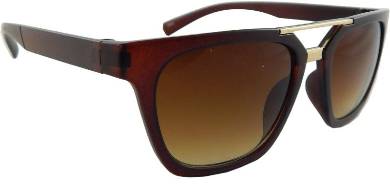 UV Protection, Gradient Oval Sunglasses (Free Size)  (For Men & Women, Brown)