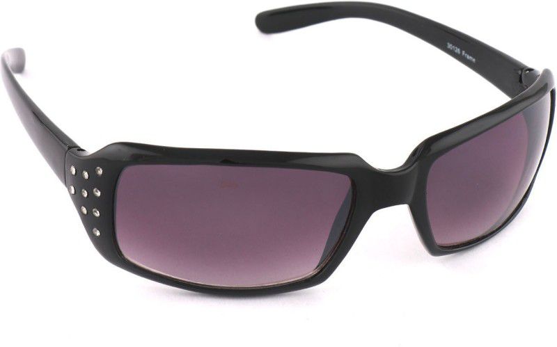 UV Protection, Gradient Rectangular Sunglasses (58)  (For Women, Violet)