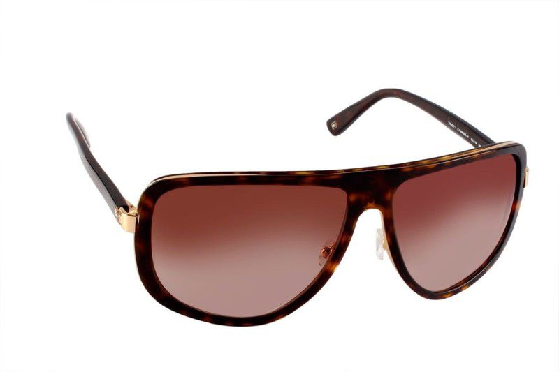 Gradient Over-sized Sunglasses (62)  (For Men & Women, Brown)