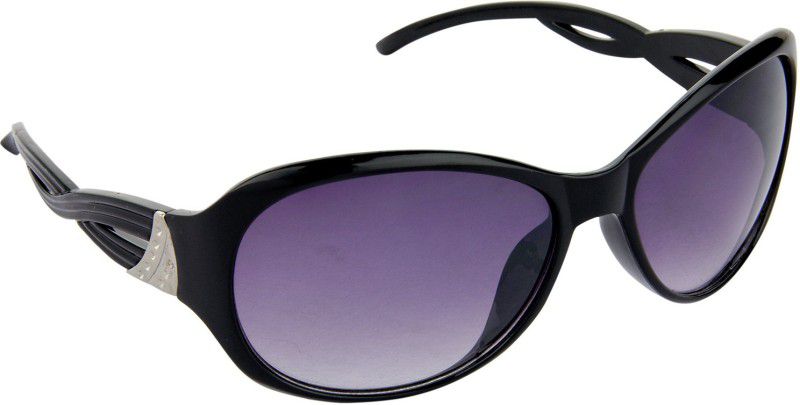 Gradient, UV Protection Over-sized Sunglasses (58)  (For Men, Violet)