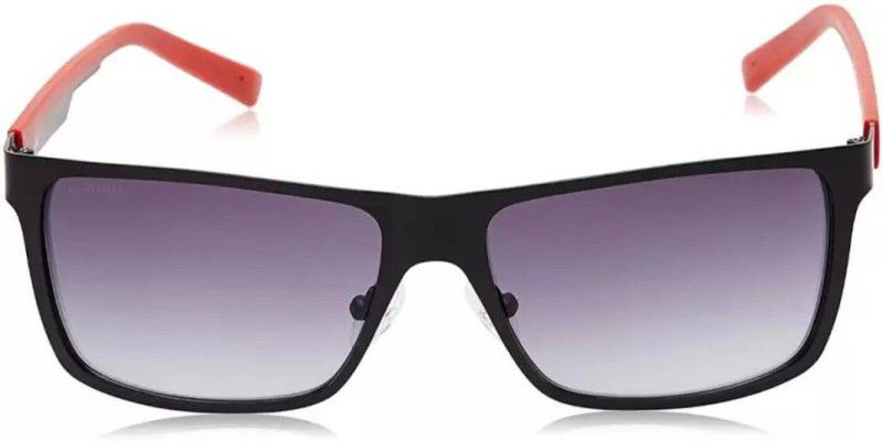 UV Protection Rectangular Sunglasses (Free Size)  (For Men, Violet)