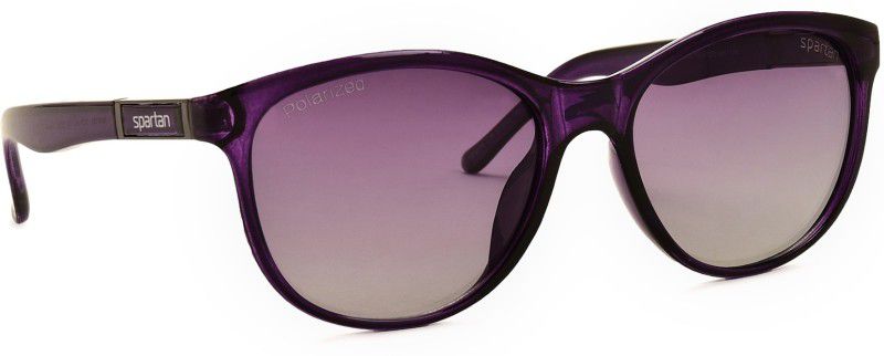 Polarized Cat-eye Sunglasses (53)  (For Girls, Pink)