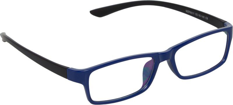 UV Protection Spectacle , Rectangular Sunglasses (52)  (For Men & Women, Clear)