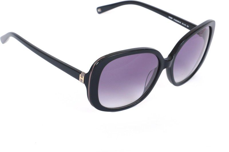 Gradient Over-sized Sunglasses (57)  (For Women, Blue)