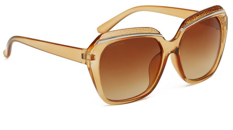 UV Protection Wayfarer Sunglasses (Free Size)  (For Women, Brown)