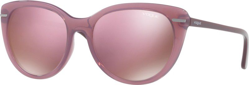 UV Protection Cat-eye Sunglasses (56)  (For Women, Pink)