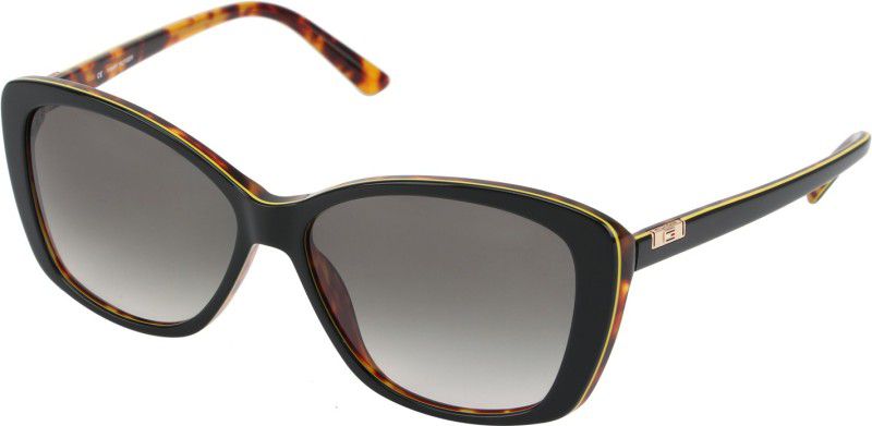 Gradient Wayfarer Sunglasses (Free Size)  (For Women, Brown)