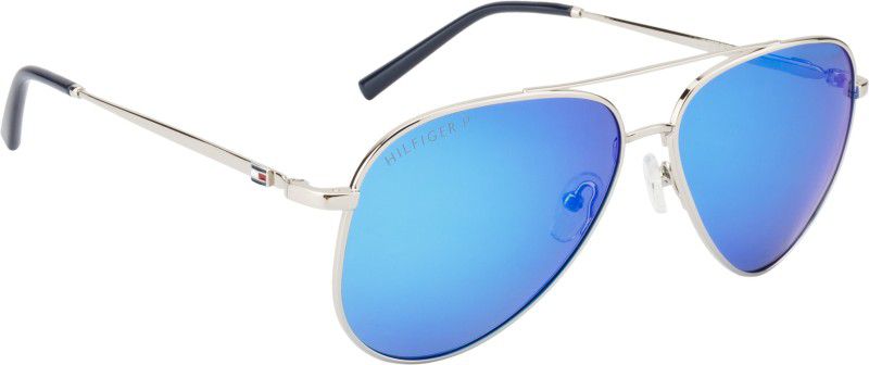 Mirrored Aviator Sunglasses (Free Size)  (For Men & Women, Pink, Blue)