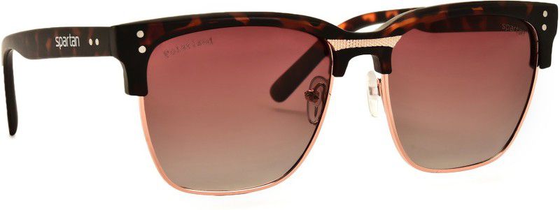 Polarized Wayfarer Sunglasses (54)  (For Boys & Girls, Brown)